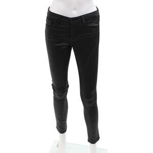AG Adriano Goldschmied Womens The Legging Ankle Skinny Pants Black Size 25